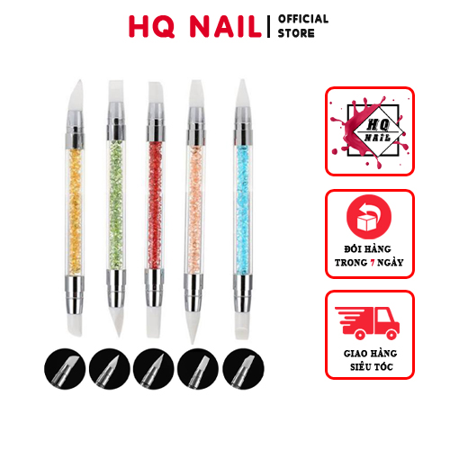 Bộ Cọ Silicon 5 Công Dụng Làm Nail Cực Tiện Lợi