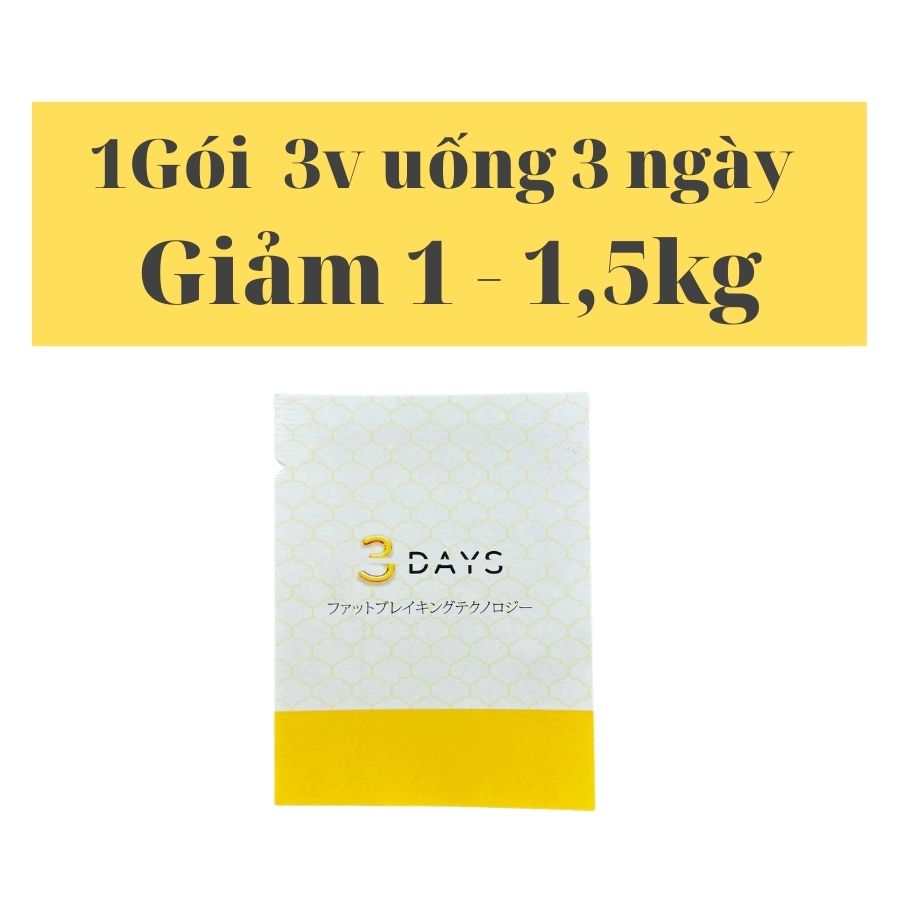 Giảm 1-2kg - SAU 3ngày - Giảm Béo CẤP TỐC 3 Ngàyy Nhật Bản– Giảm Cân Cấp Tốc - Giảm Cân An Toàn Cho 