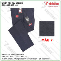 Quần Tây Nam 1ly Ống Suông Trung Niên Vĩnh Tiến 445 Nhiều Mẫu