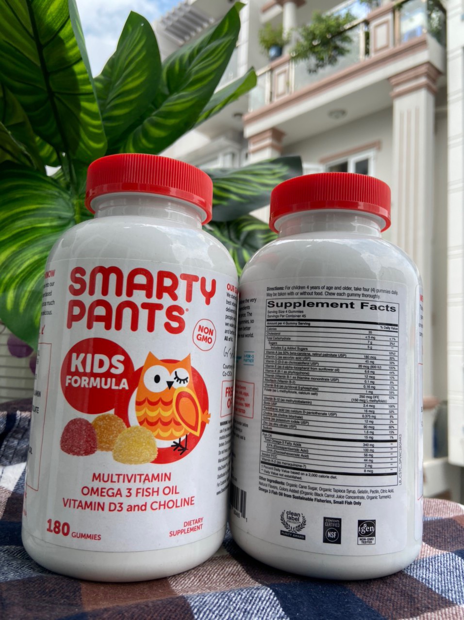 [Chính Hãng] Hộp 180 Viên Kẹo Gum Smarty Pants - Mỹ