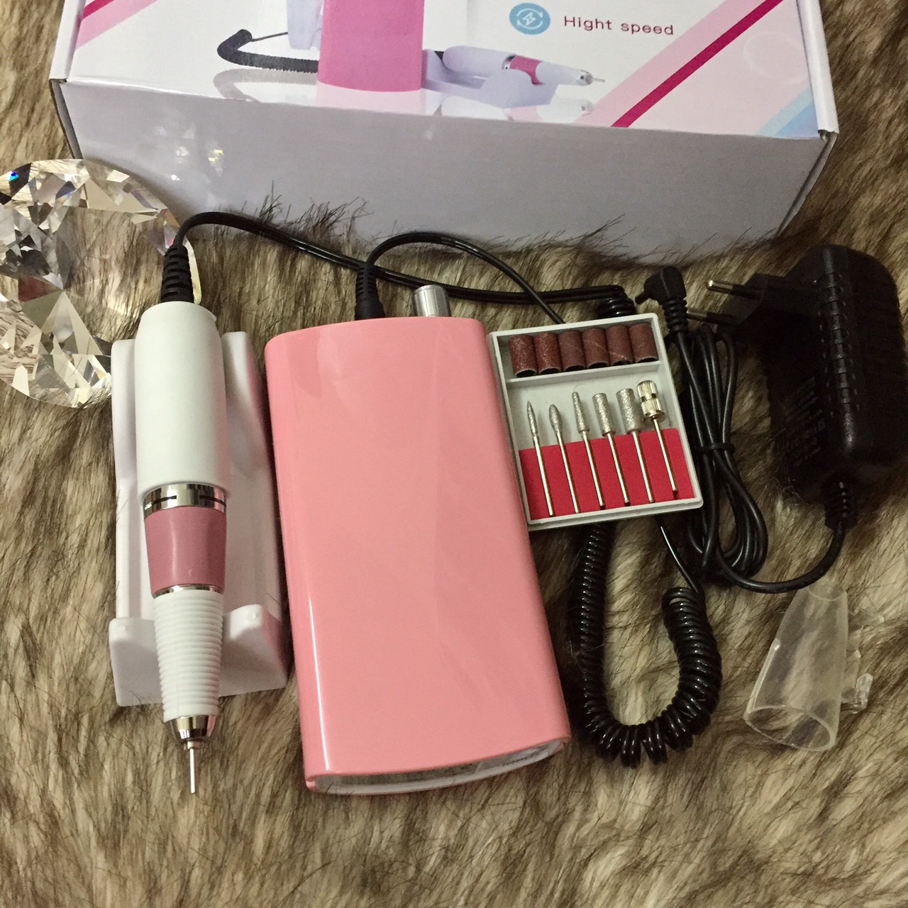 [Bảo hành 3 tháng] Máy mài móng tích điện US 801 dụng cụ làm đẹp dùng chăm sóc móng làm nail nailart