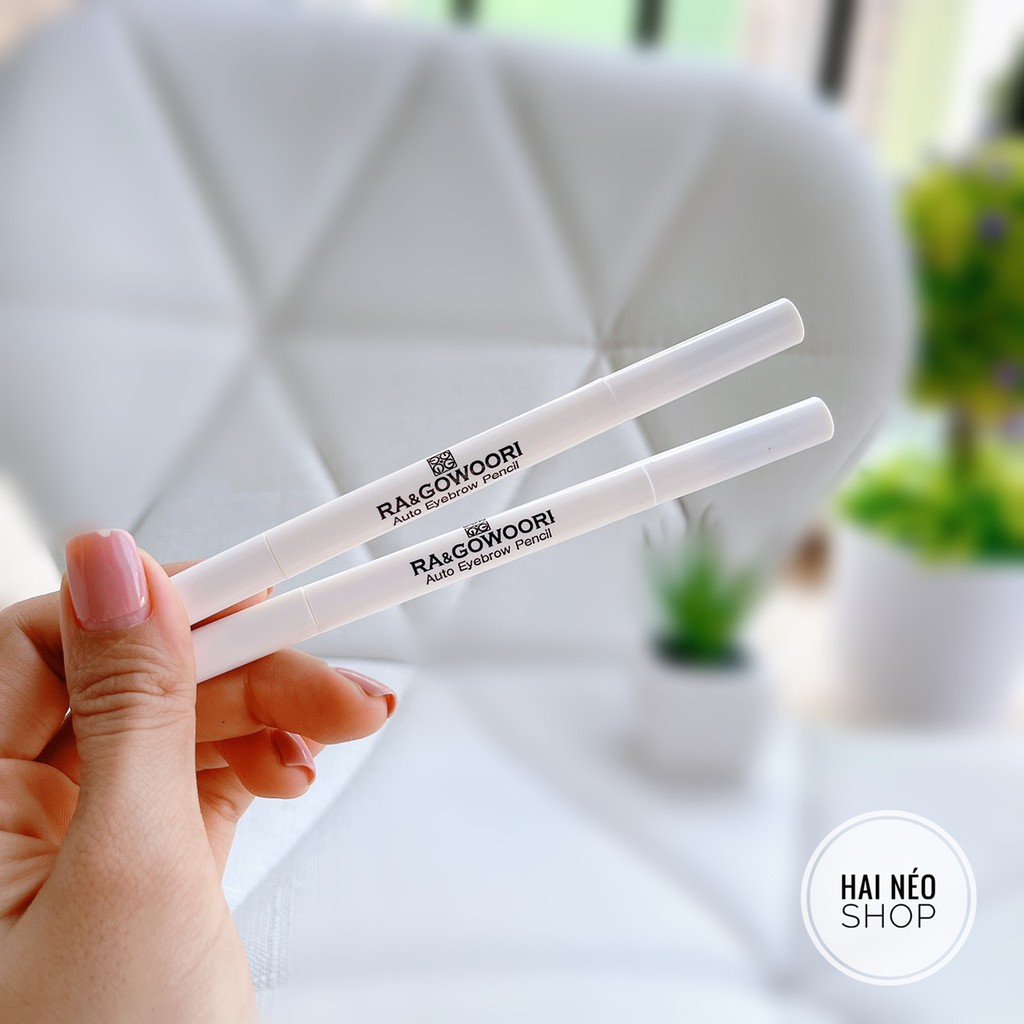 [HCM]Chì Kẻ Mày 2 Đầu Ra&Gowoori - màu nâu (Hàn quốc)