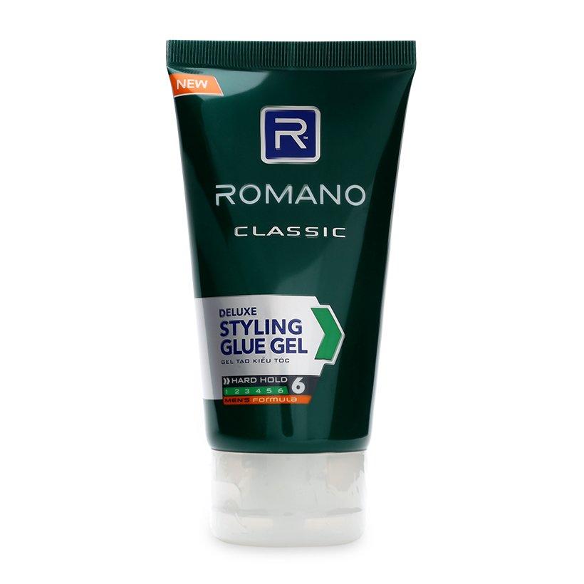 [HCM]Gel vuốt tóc Romano Classic Siêu cứng 150g