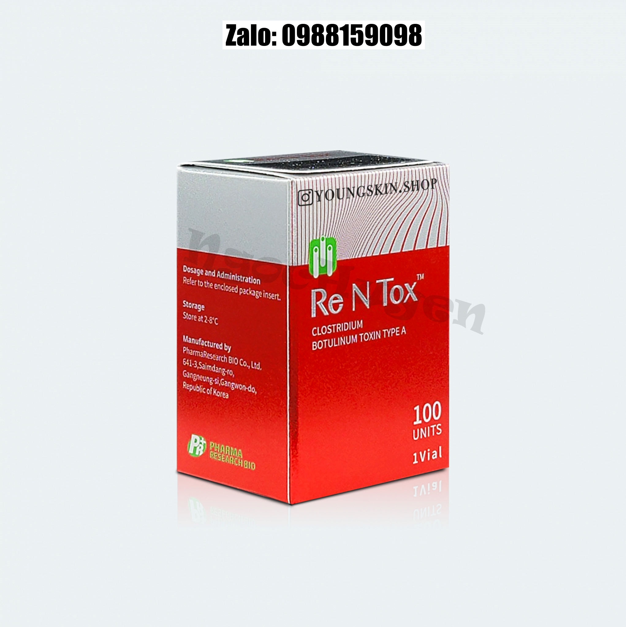 Botox Rentox 100Units - Botox100 - Botox Hàn Quốc - Botox Chính Hãng - Thon gọn hàm