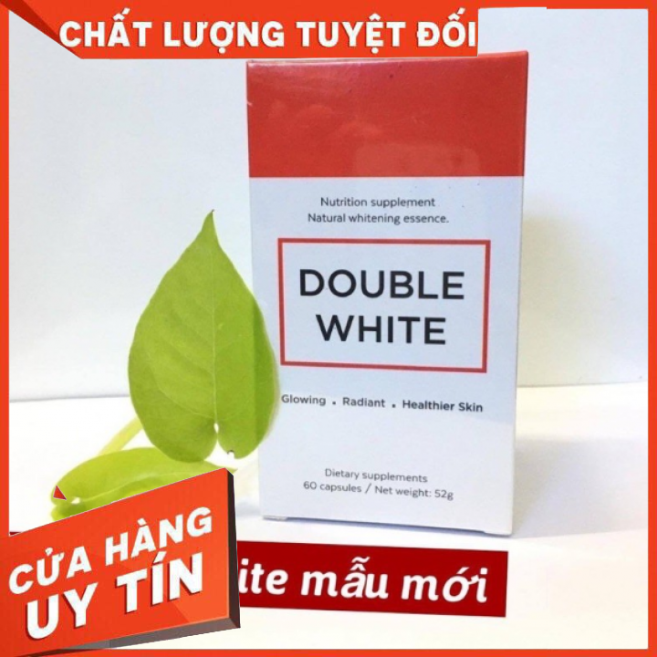 [Hcm][Chính Hãng] Viên Trắng Da Double White Của Mỹ