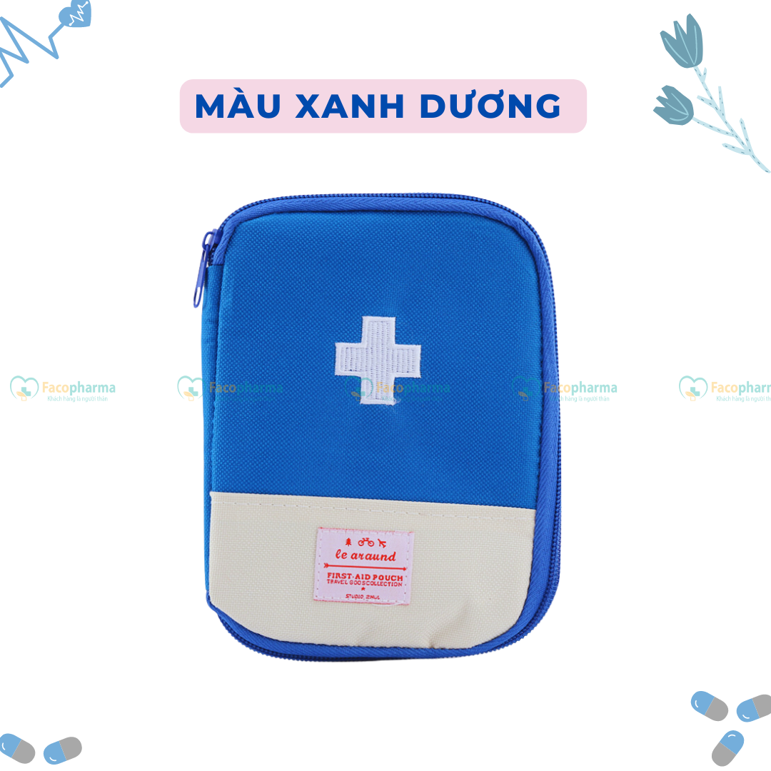 Túi y tế cứu thương mini đa năng nhiều ngăn túi đựng thuốc dụng cụ y tế tiện dụng đi du lịch siêu bề