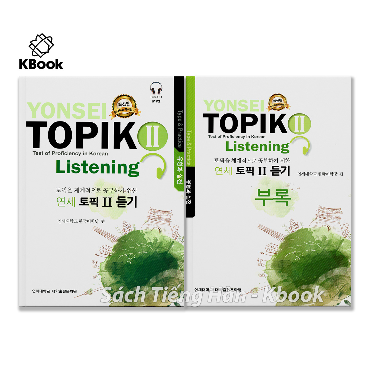Bộ Yonsei Topik II (Listening + Reading)