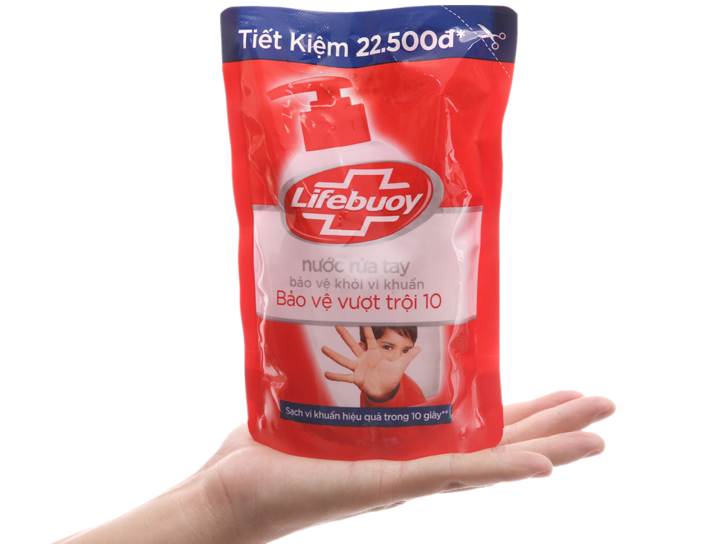 [HCM]Nước rửa tay LIFEBUOY TÚI 450G