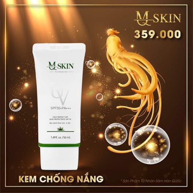 [HCM]Kem chống nắng mqskin