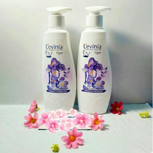 [Hcm]Sữa Dưỡng Thể Levinia Trắng Da Chống Nắng 250G