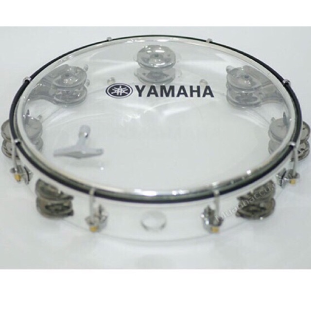 Trống Gõ Bo Yamaha Chính Hãng Lục Lạc Lắc Tay Yamaha màu trắng trong