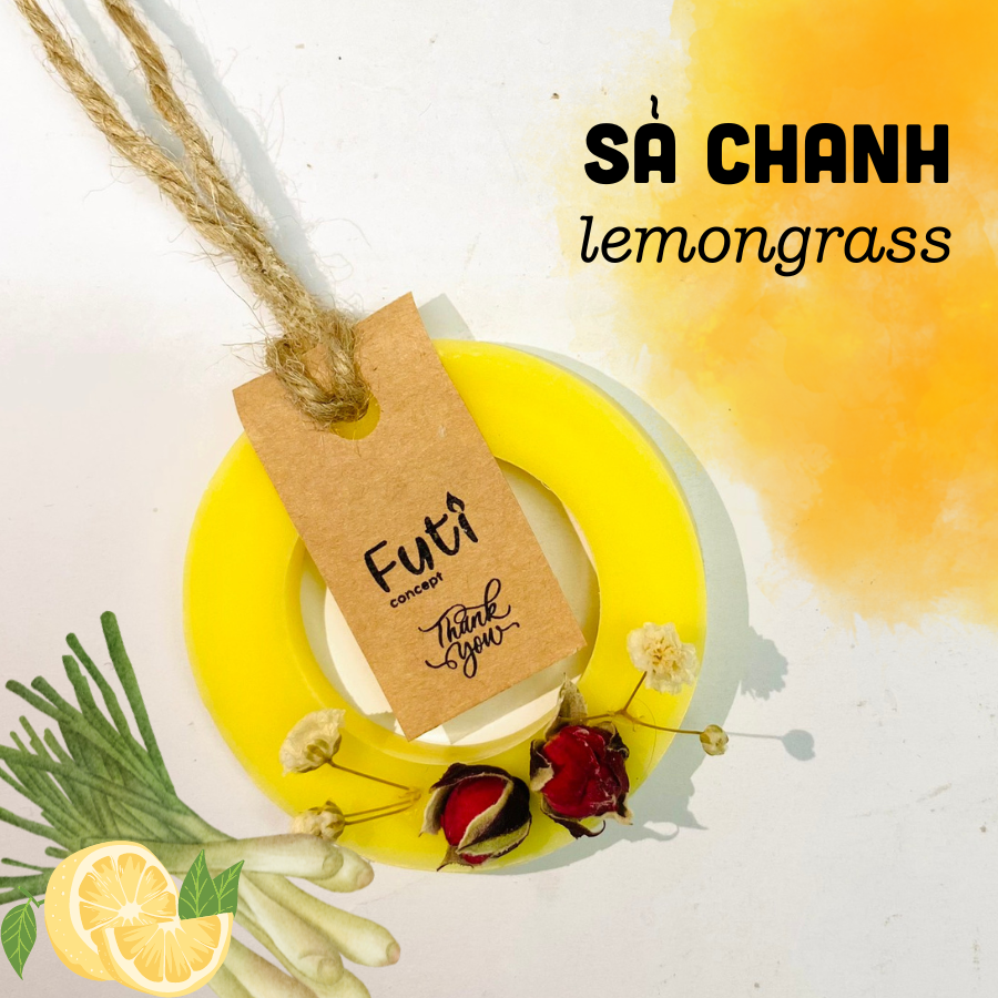 Sáp thơm treo tinh dầu tủ quần áo ô tô sáp hoa khô tròn handamde