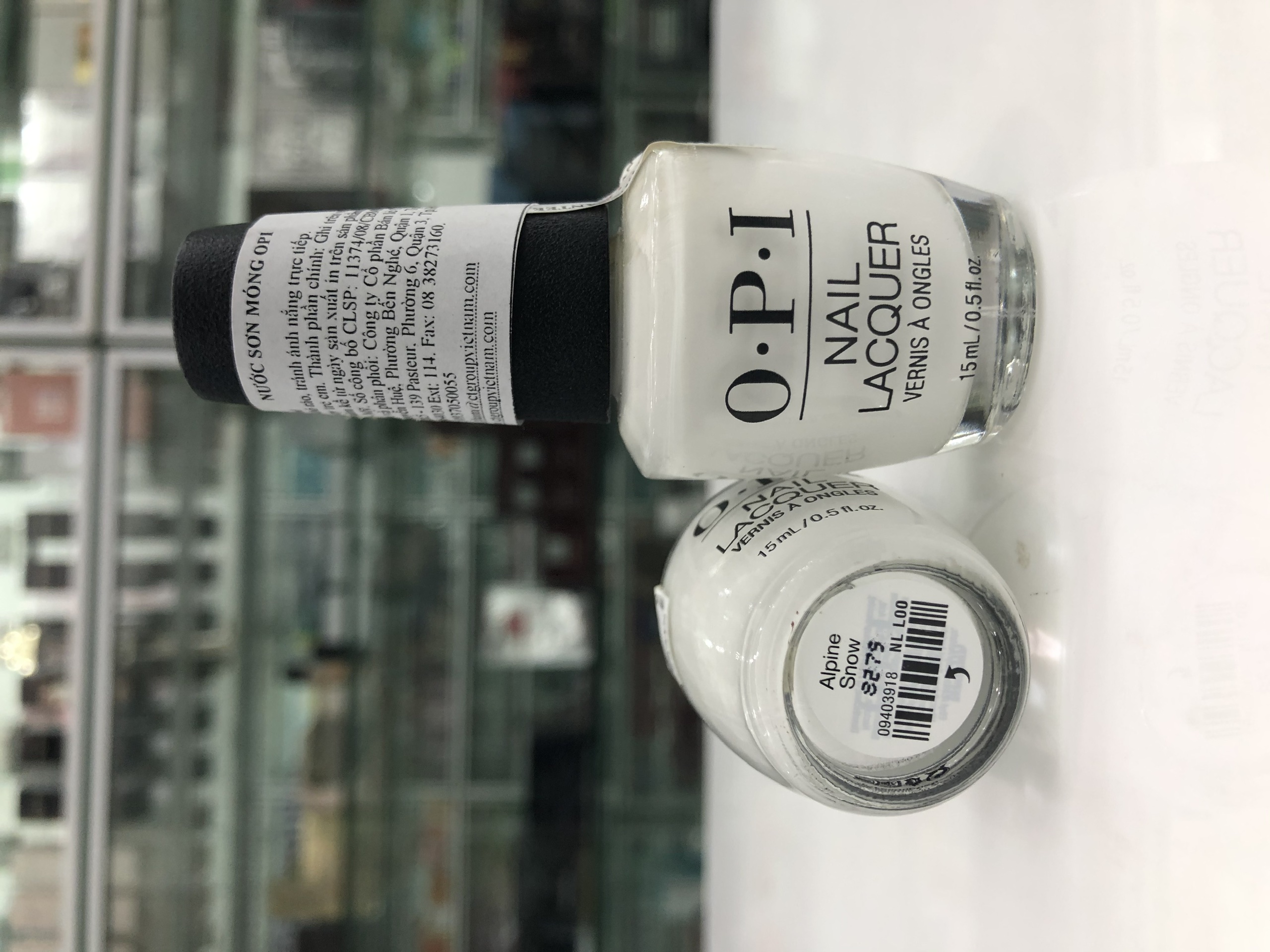 Sơn Móng Opi - Nl L00 Alpine Snow 15Ml (White)