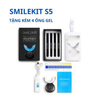 Máy Làm Trắng Răng SMILEKIT S5 Không Ê Buốt Chắc Khỏe Hiệu Quả Rõ Rệt Sau 3 Lần Sử Dụng - Chính Hãng Bảo Hành 2 năm
