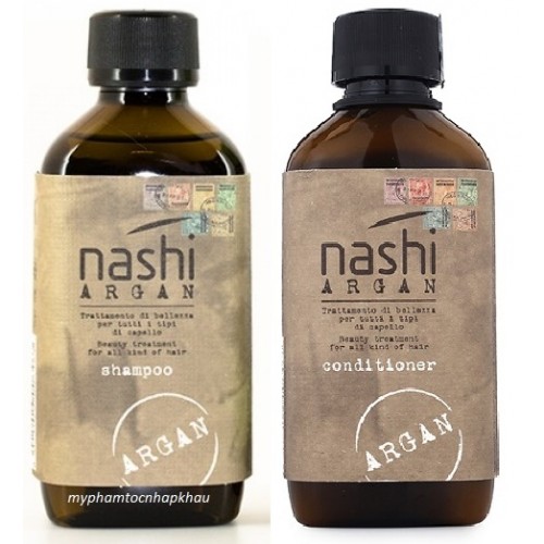 [ NASHI-CHÍNH HÃNG ] DẦU GỘI XẢ PHỤC HỒI HƯ TỔN NASHI ARGAN