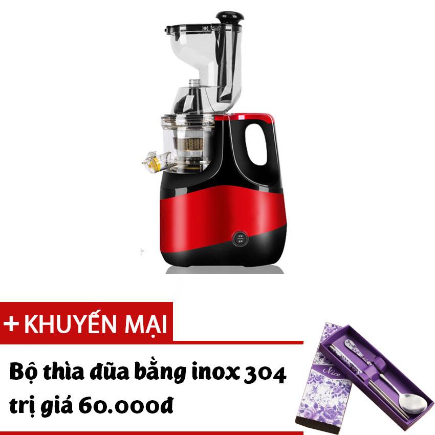 Máy ép chậm rau củ quả Hongxin RH-551 ép rau củ hoa quả 95% lượng nước dễ dàng tháo lắp- Tặng kèm bộ