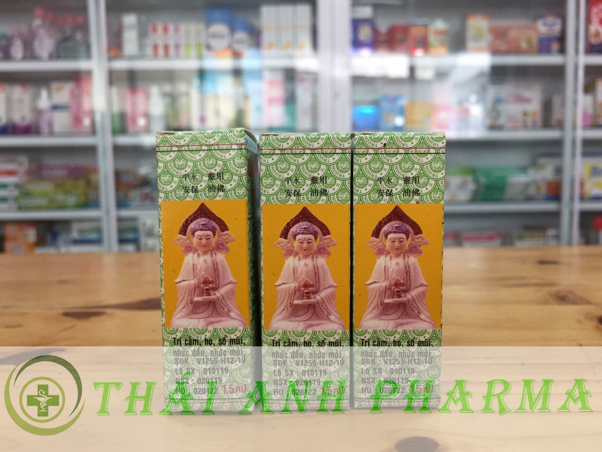 Dầu Phật Linh Trường Sơn Chai 15Ml Combo 5 Hộp