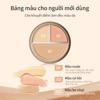 Mistine 3 Màu Kem Che Khuyết Điểm che phủ rộng bền lâu Tự Nhiên Cái Nhìn Vô Hình Mụn Trứng Cá Cho tất cả các loại da 6G