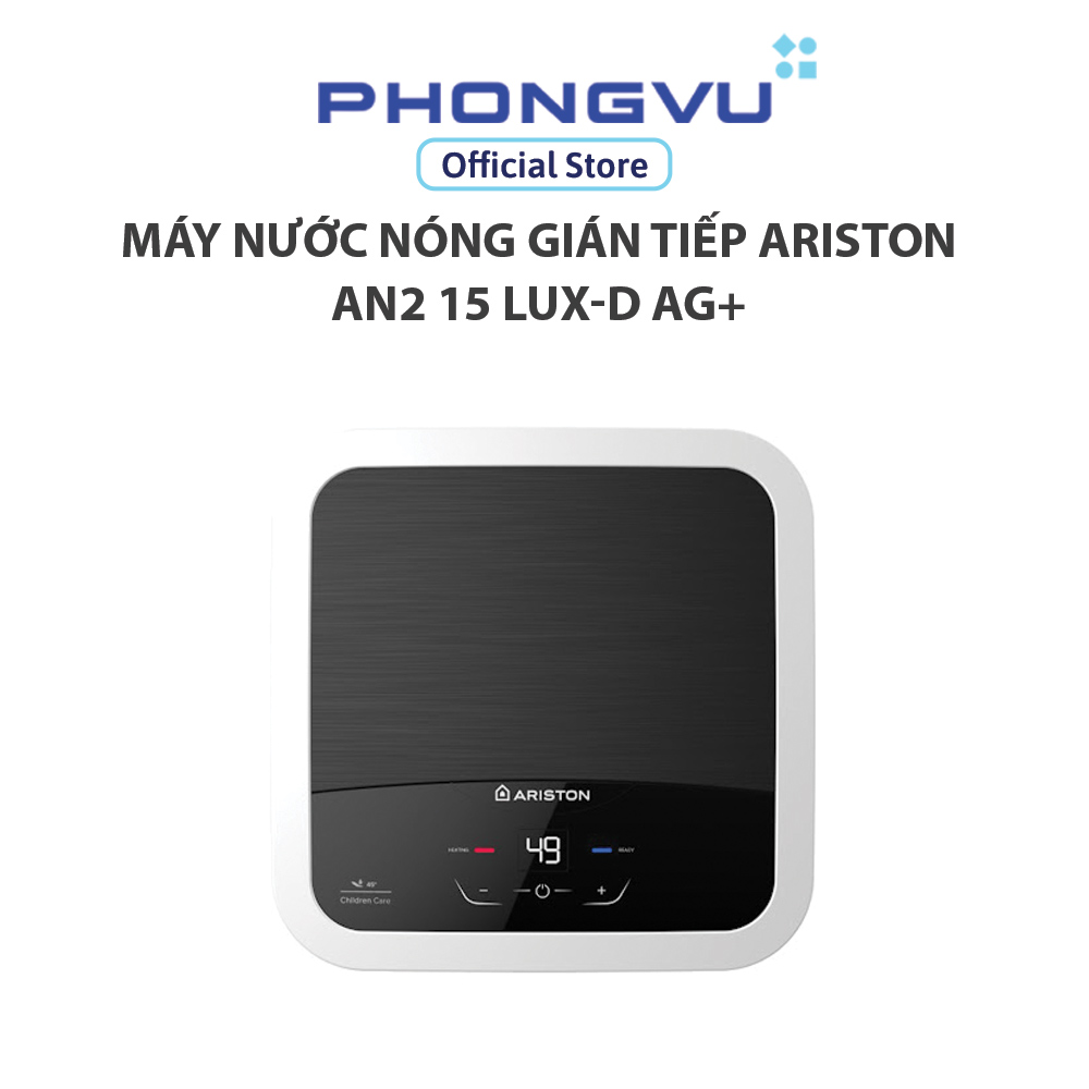 Máy nước nóng gián tiếp Ariston AN2 15 LUX-D AG+ - Bảo hành 24 tháng