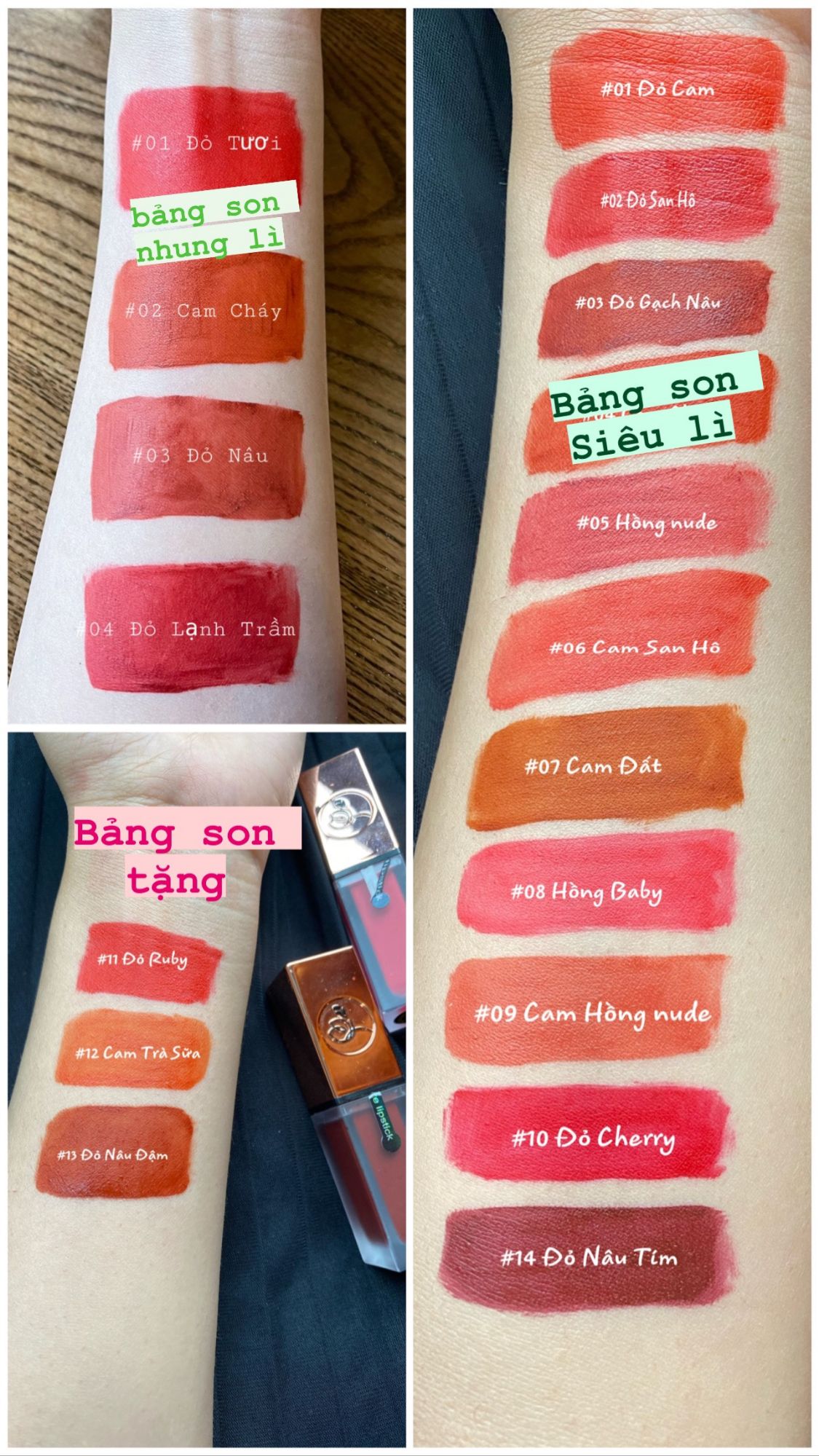 Son Kem Lỳ Rose [Mua 1 Tặng 1] Được Chọn Màu