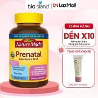 Vitamin Tổng Hợp Cho Mẹ Bầu Prenatal Folic Acid + DHA Nature Made 23 Vitamin 150 Viên