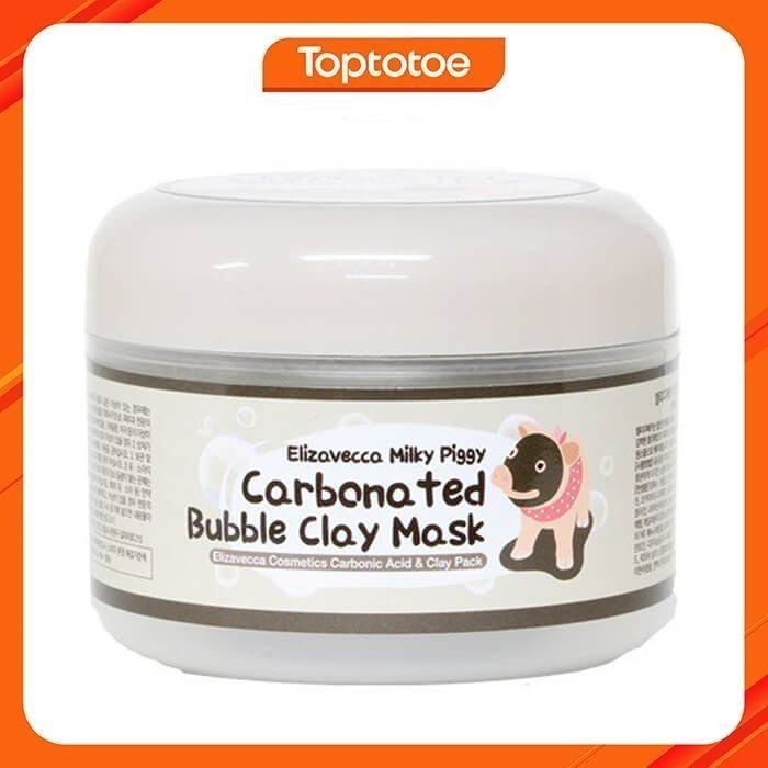 Mặt Nạ Sủi Bọt Elizavecca Milky Piggy Carbonated Bubble Clay Mask 100G