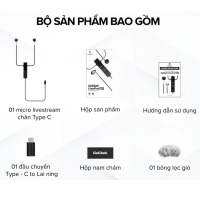 GoChek LivePro G1 - Micro Hát Livestream Tích Hợp Đa Chức Năng Kết Nối Đa Thiết Bị