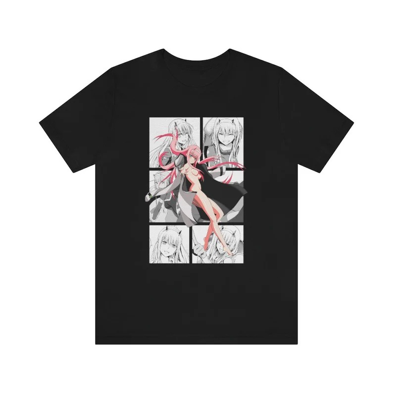 Áo thun hình Darling Franxx Zero Two  cực chất giá rẻ mẫu HOT bán chạy