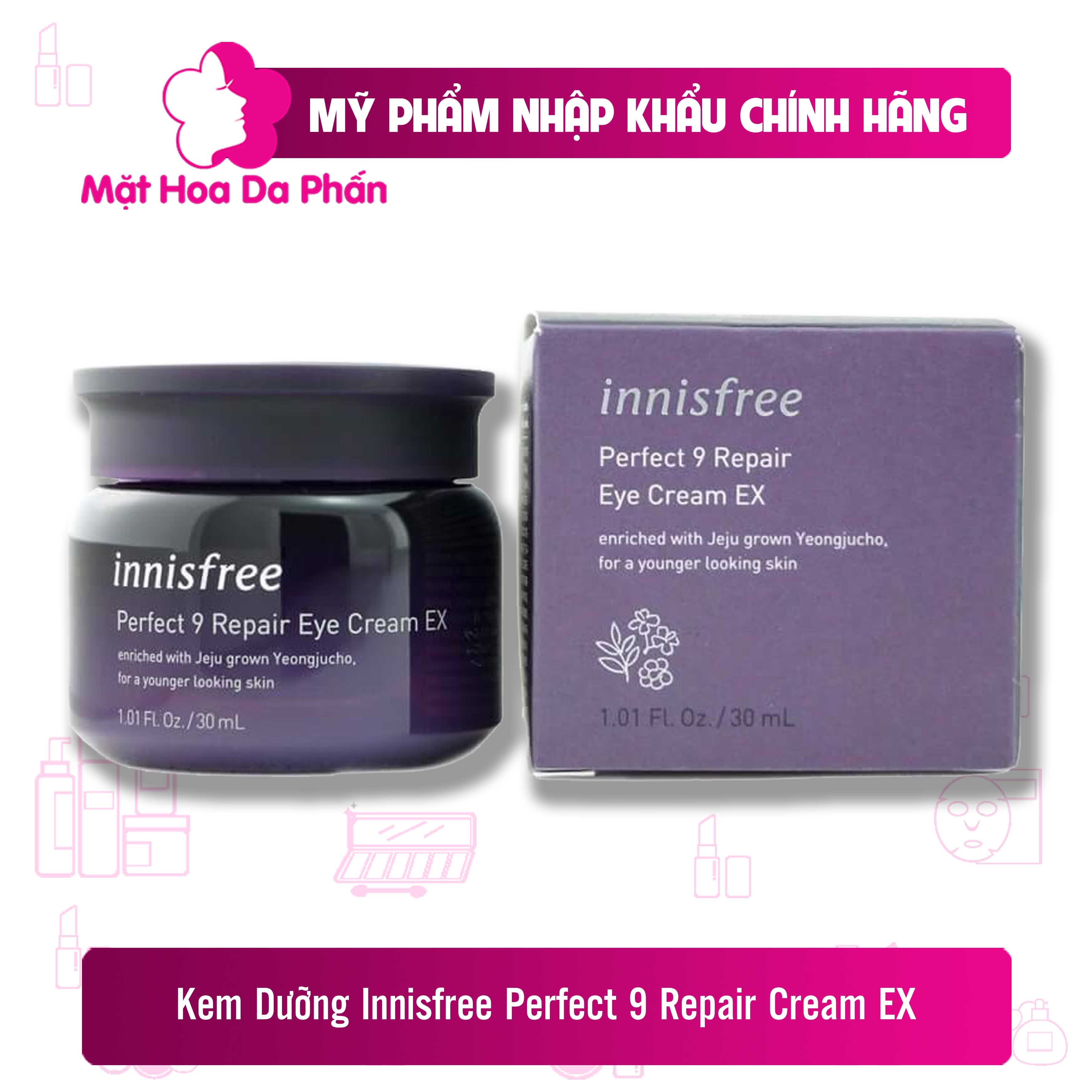 Kem Dưỡng Innisfree Perfect 9 Repair Cream Ex 60Ml