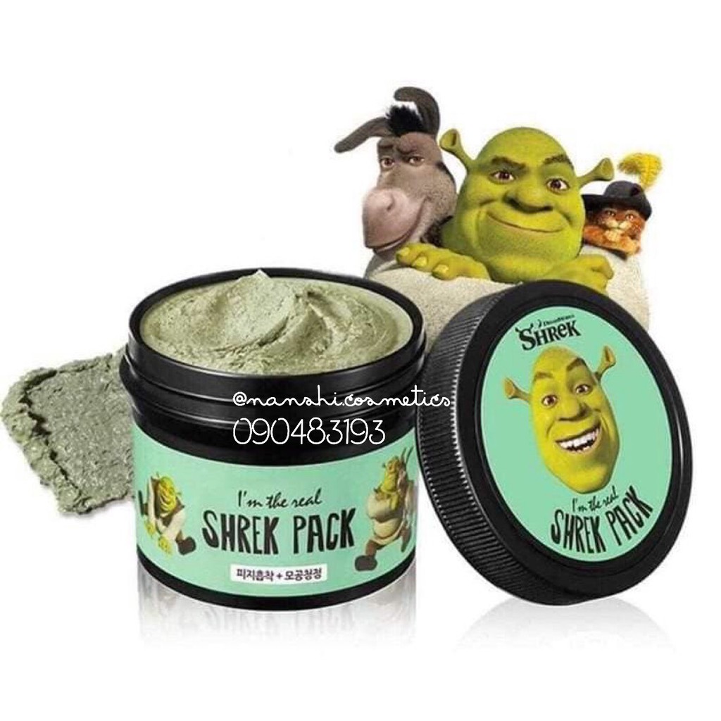 Mặt Nạ Đất Sét SHREK Pack