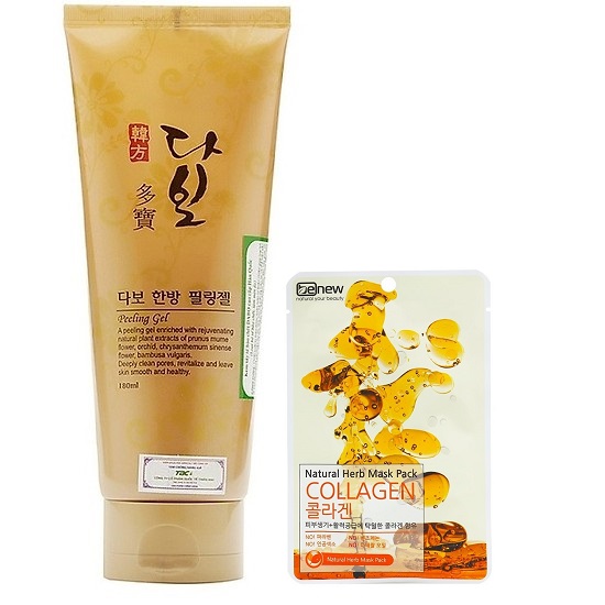 Geo Tẩy Da Chết Tế Bào Chết Cho Mặt Và Toàn Thân Dabo Peeling Gel Hàn Quốc Cao Cấp 180Ml/Hộp - Mỹ Phẩm Chính Hãng