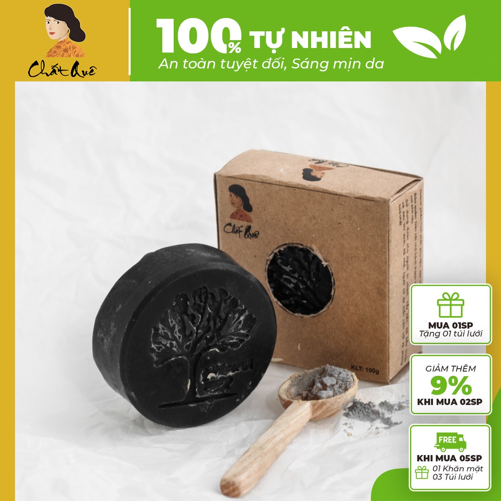 Xà Phòng Than Tre Khối Lượng 90G