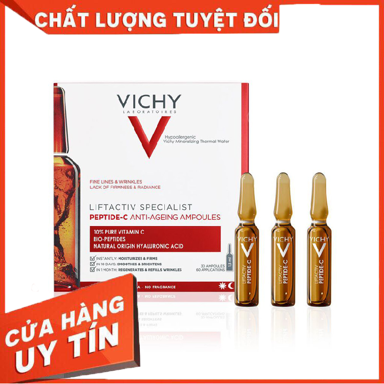 [Hcm]Dưỡng Chất Vichy Peptide C Cô Đặc Chống Lão Hóa Da Và Làm Trắng Da