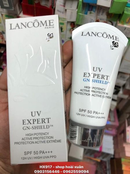 [Hcm]Kem Chống Nắng Lancome Uv Expert Gn - Shield Spf 50 Pa - Hx917 - Làm Đẹp / Chăm Sóc Cá Nhân / Tắm & Chăm Sóc Cơ Thể / Chăm Sóc Da Đi Nắng / Kem Chống Nắng & Kem Sau Khi Đi Nắng Cho Body