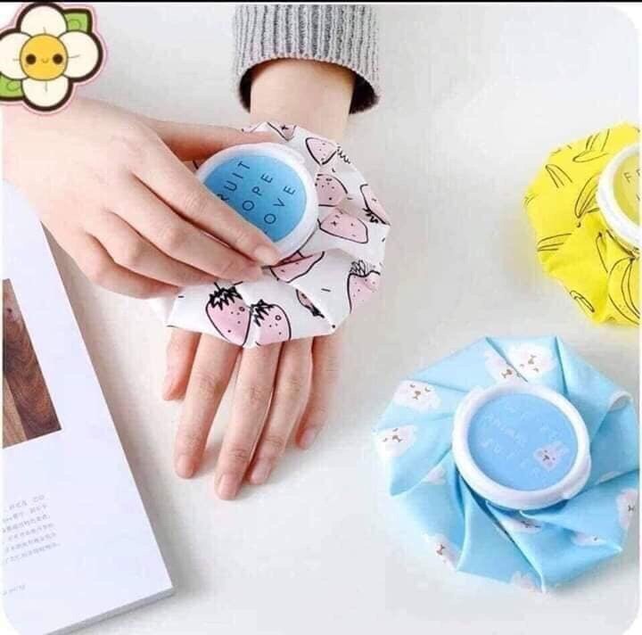 Túi Giữ Nhiệt Chườm Nóng Lạnh Hạ Sốt Giảm Cơn Đau Làm Mát Chất Liệu Nhựa PVC An Toàn Độ Bền Cao Giữ Nhiệt Lâu Giao Màu Ngẫu Nhiên