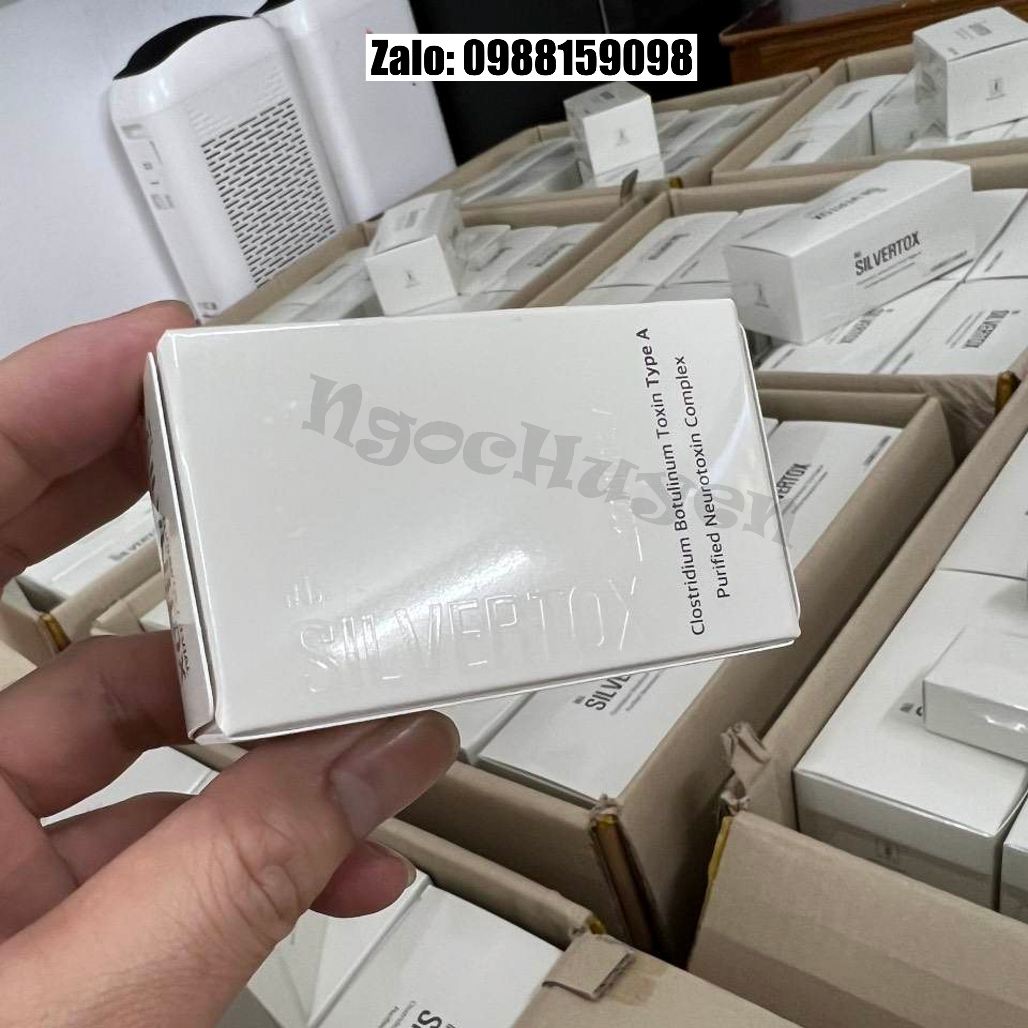 Botox Silvertox 100Units - Botox100 - Botox Hàn Quốc - Botox Chính Hãng - Thon gọn hàm