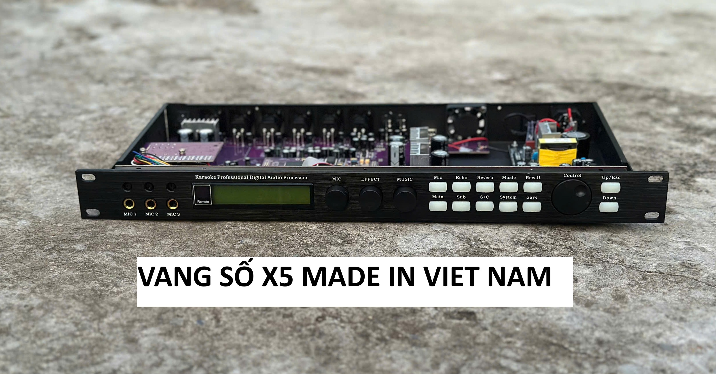 VANG SỐ X5 PHIÊN BẢN MADE IN VIET NAM NGUỒN XUNG CHIP NE5532 XỊN BH 1 NĂM
