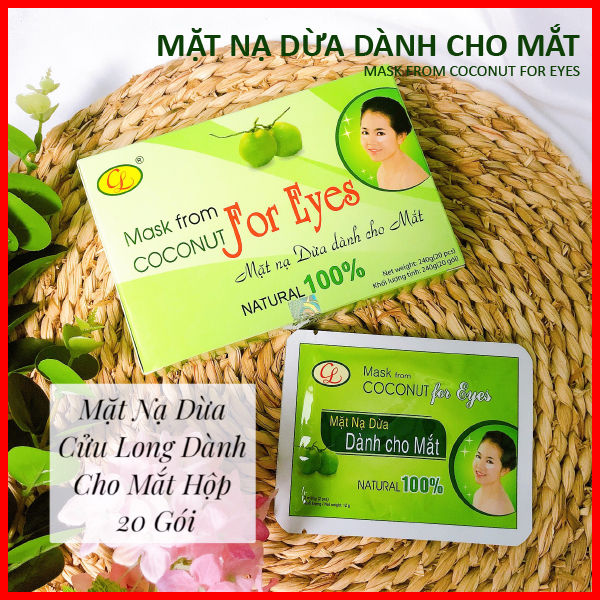 Miếng Đắp Mí Mắt Cửu Long 1 Hộp