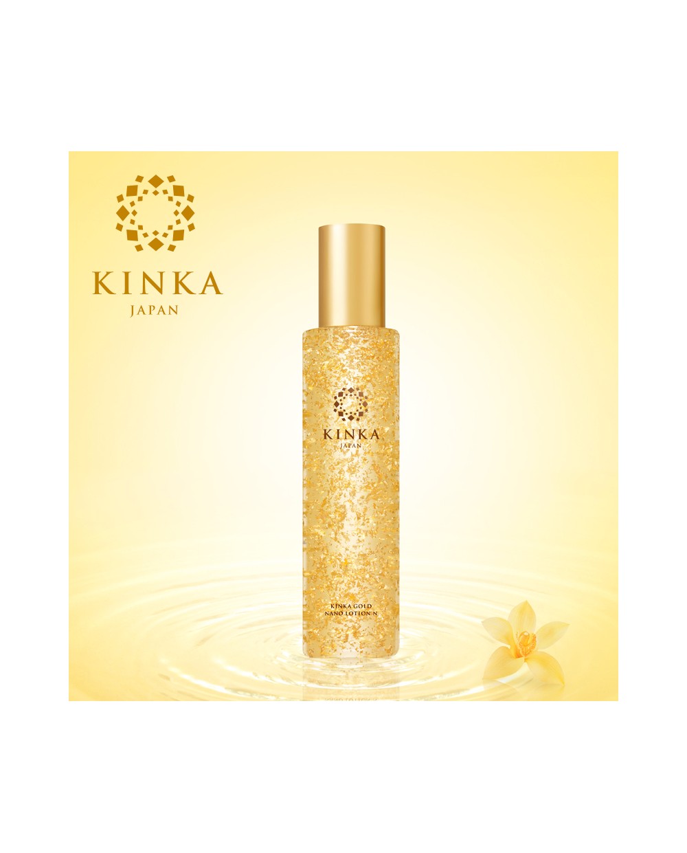 [Hcm]Kinka Gold Nano Lotion 180Ml Tinh Chất Vàng Chống Lão Hóa