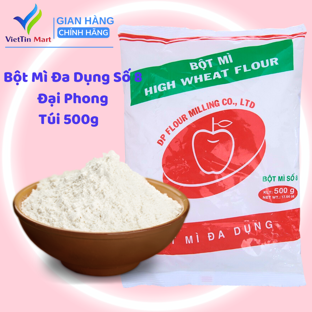 Bột Mì Đa Dụng Táo Đỏ Cao Cấp ( Bột Mì Số 8 )