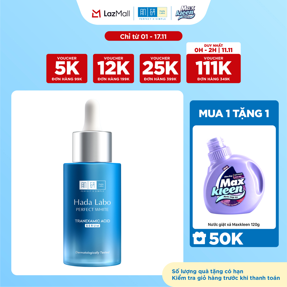 Serum dưỡng trắng Hada Labo PERFECT WHITE TRANEXAMIC ACID Serum (30ml)