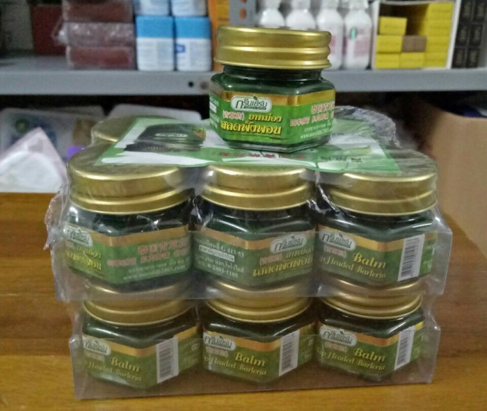 1 Hủ Dầu Cù Là Thơm Green Herb Thái Lan 10G