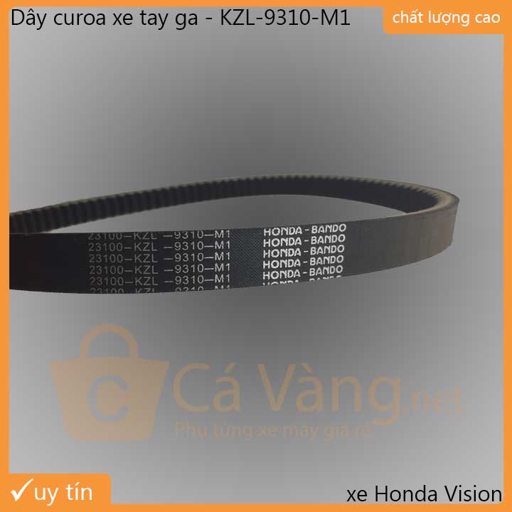 Dây curoa dây đai truyền động dùng cho xe tay ga Honda Vision