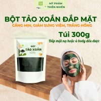 Bột Tảo Xoắn Spirulina Nguyên Chất Hapuganic Bột Đắp Mặt Thiên Nhiên giảm mụn sáng da mờ thâm nám trẻ hóa làn da từ tảo xoắn cao cấp