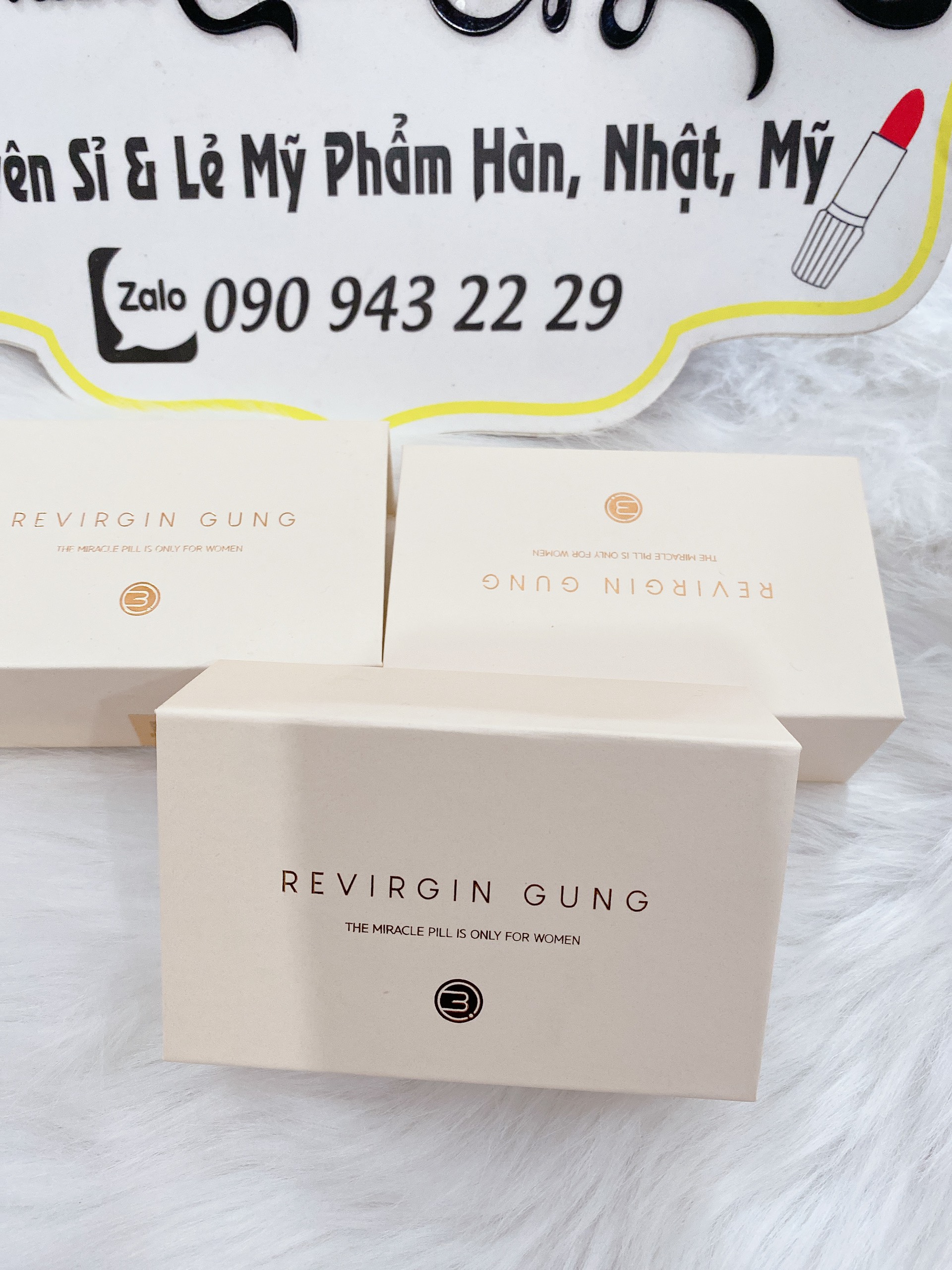 Viên Đặt Se Khít Âm Đạo Revirgin Gung Bqcell Của Hàn Quốc Mẫu Mới