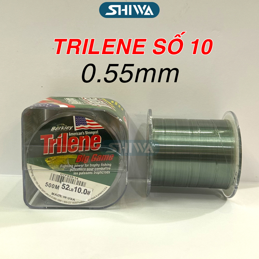 Cước Câu Cá Siêu Bền ĐỦ SIZE LOẠI TỐT Tải Cá 5-30kg - Dây Câu Cá CHỐNG XOẮN Cước Tàng Hình TRILENE B