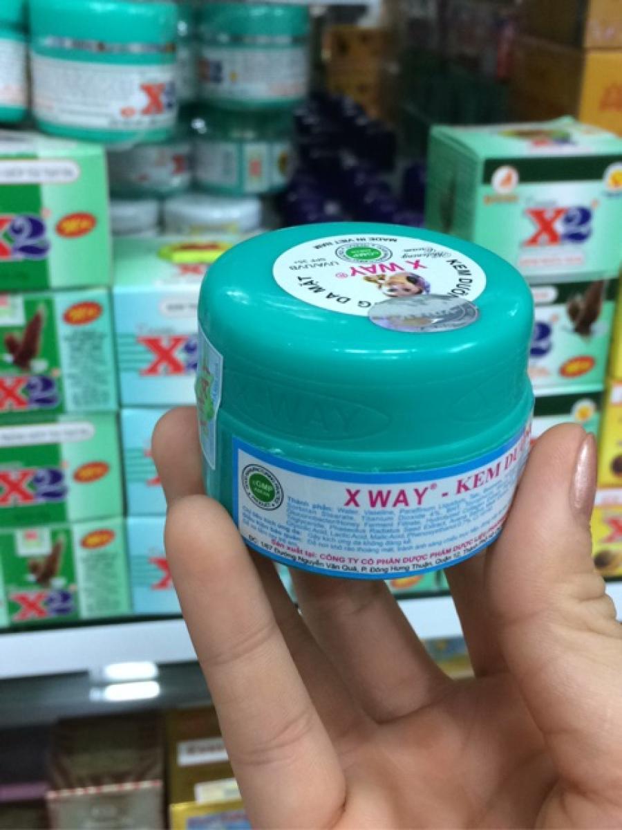 [HCM]Kem Dưỡng Trắng Da Mặt XWAY 8g