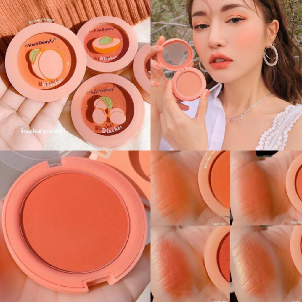[HCM]Má hồng trái đào tone cam thái kiss beauty Cực Xinh