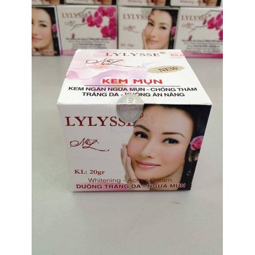 Kem Lylysee Ngăn Ngừa Mụn Chống Thâm Trắng Da 20G (Dạng Hủ)