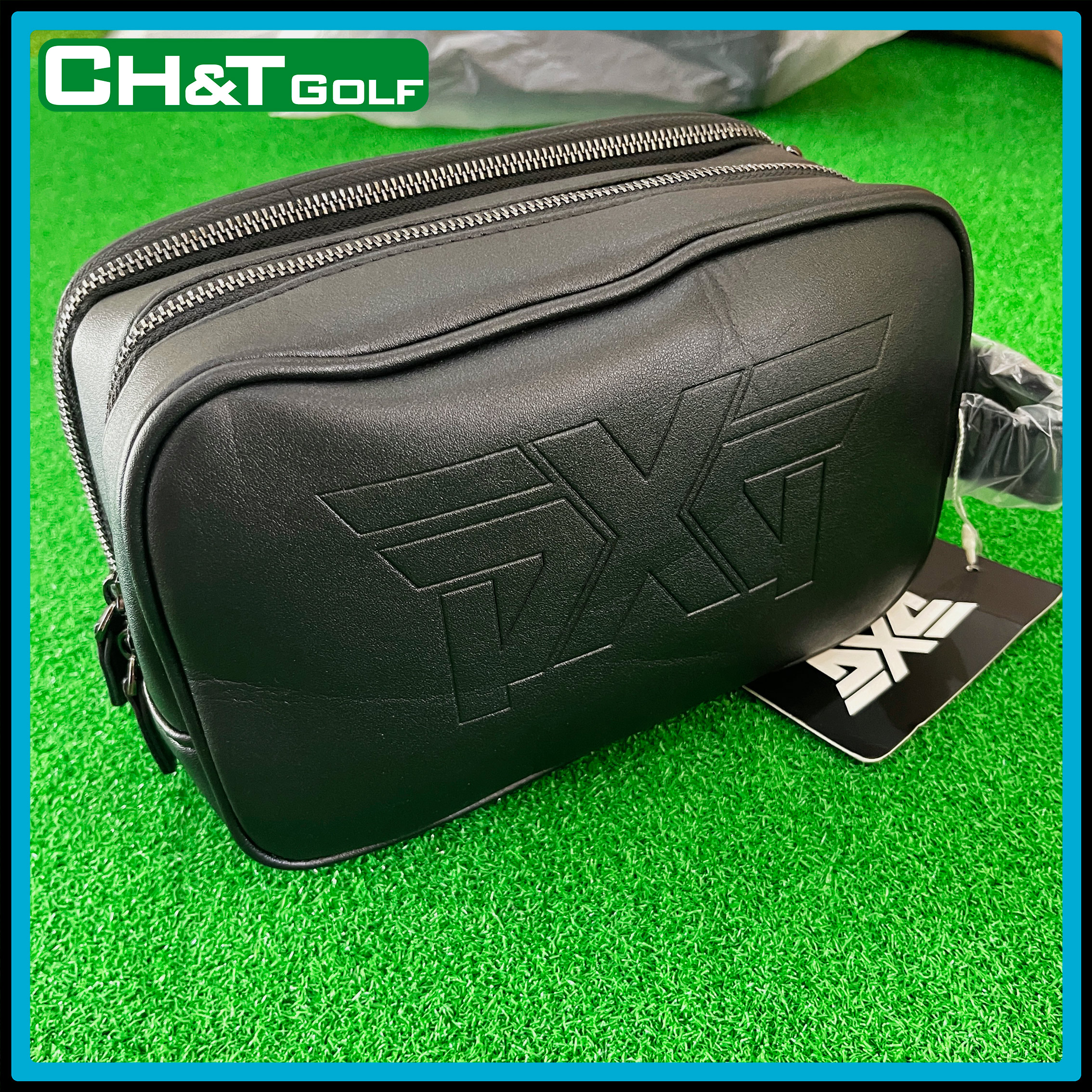 Túi cầm tay Nam Nữ Clutch golf PXG túi golf mini 2 ngăn PXG tiện lợi